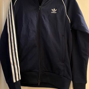 Adidas zip front jacket